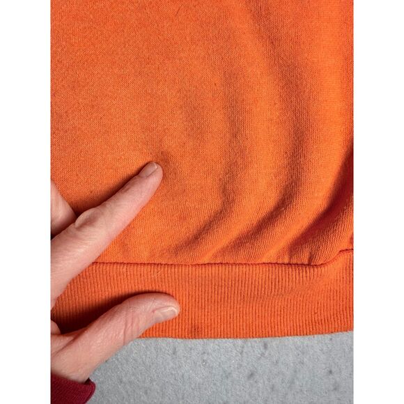 Oregon State Beavers Colosseum Women's Large Orange Black Crew Sweatshirt - Picture 3 of 7